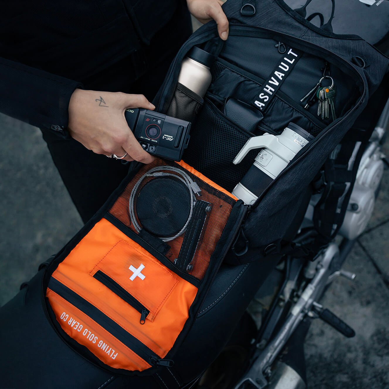 The Ashvault X Backpack 15L - Flying Solo Gear Company