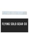 "Flying Solo Gear Co" Waterproof Die-Cut Decal - Flying Solo Gear Company