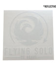 Flying Solo Original Waterproof Die-Cut Decal - Flying Solo Gear Company