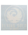 Flying Solo Original Waterproof Die-Cut Decal - Flying Solo Gear Company