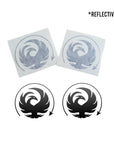 Mini Phoenix 2-Pack Waterproof Die-Cut Decals - Flying Solo Gear Company